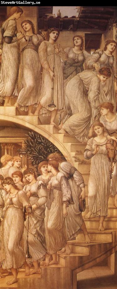 Sir Edward Coley Burne-Jones The Golden Stairs